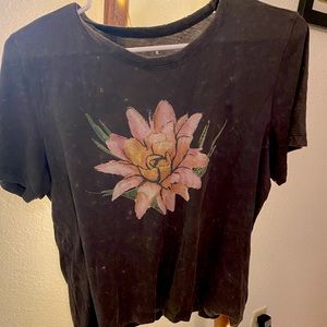 Brown American Eagle Graphic Tee